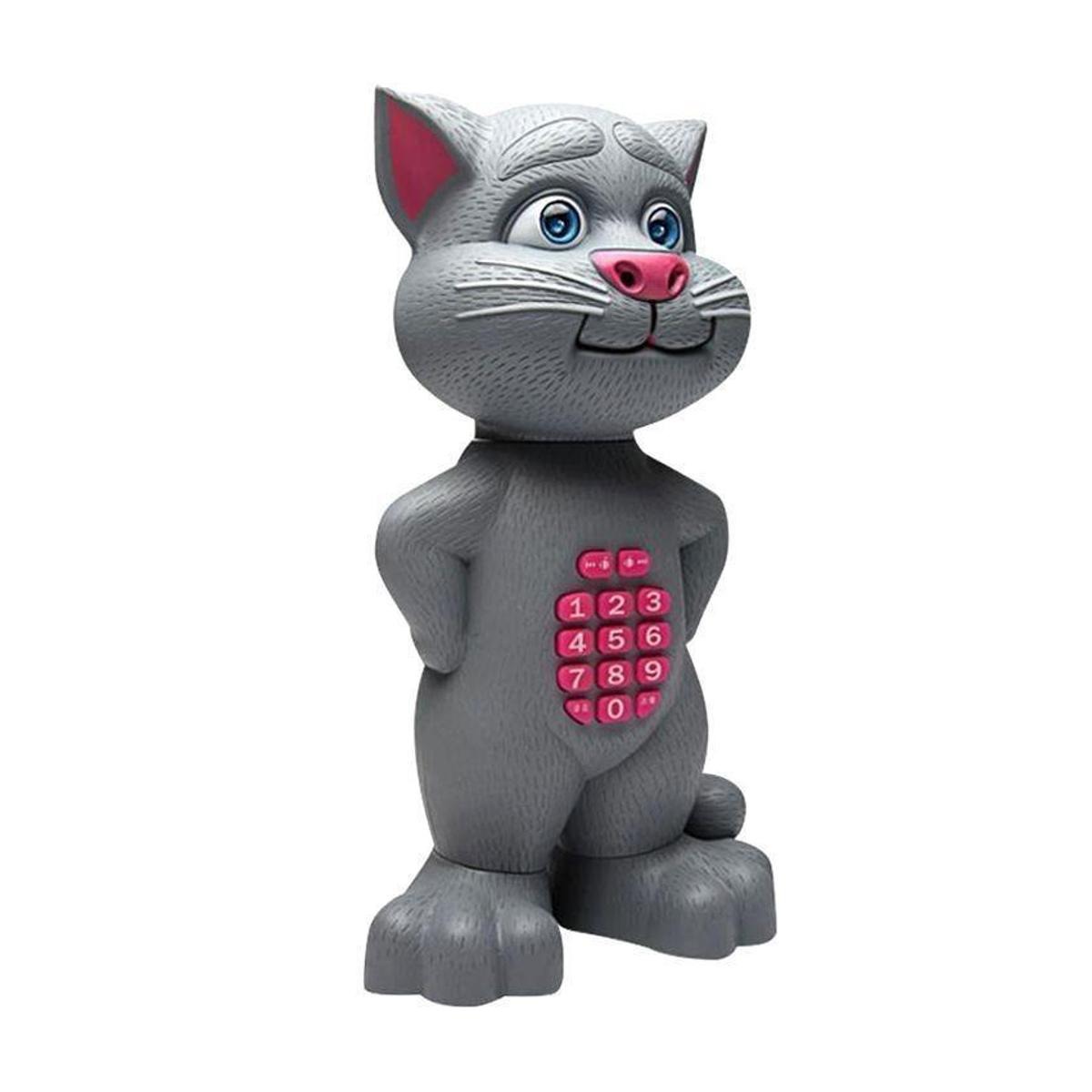 Talking Tom Intelligent Touching Cat with Wonderful Voice, Stories and Songs with Touch Functions