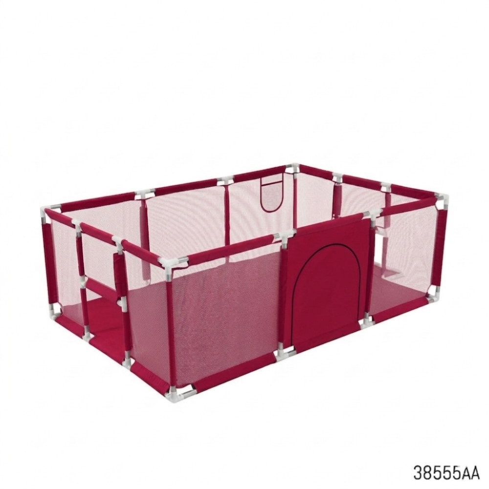 Baby Playpen 4×6 Feet with 50 Balls & Waterproof Foam Mat