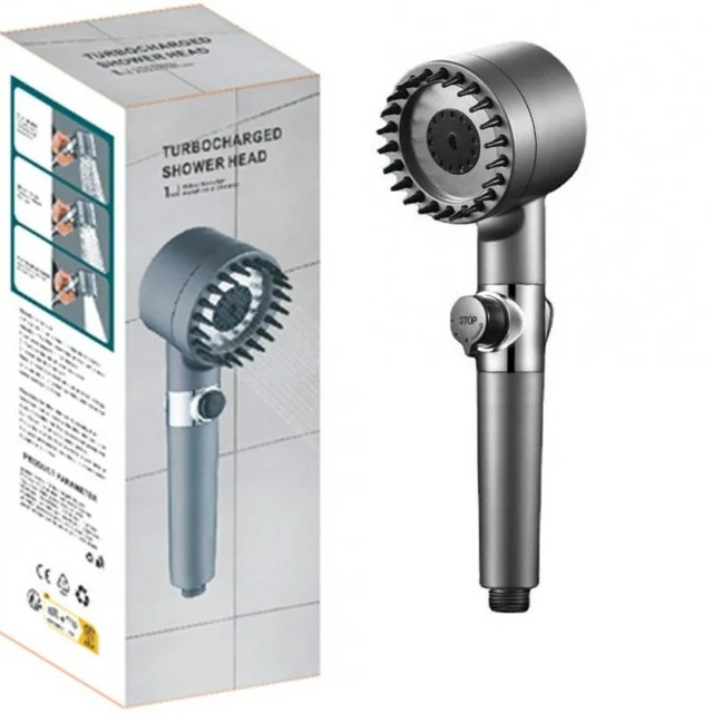 Turbo Charged Shower Head