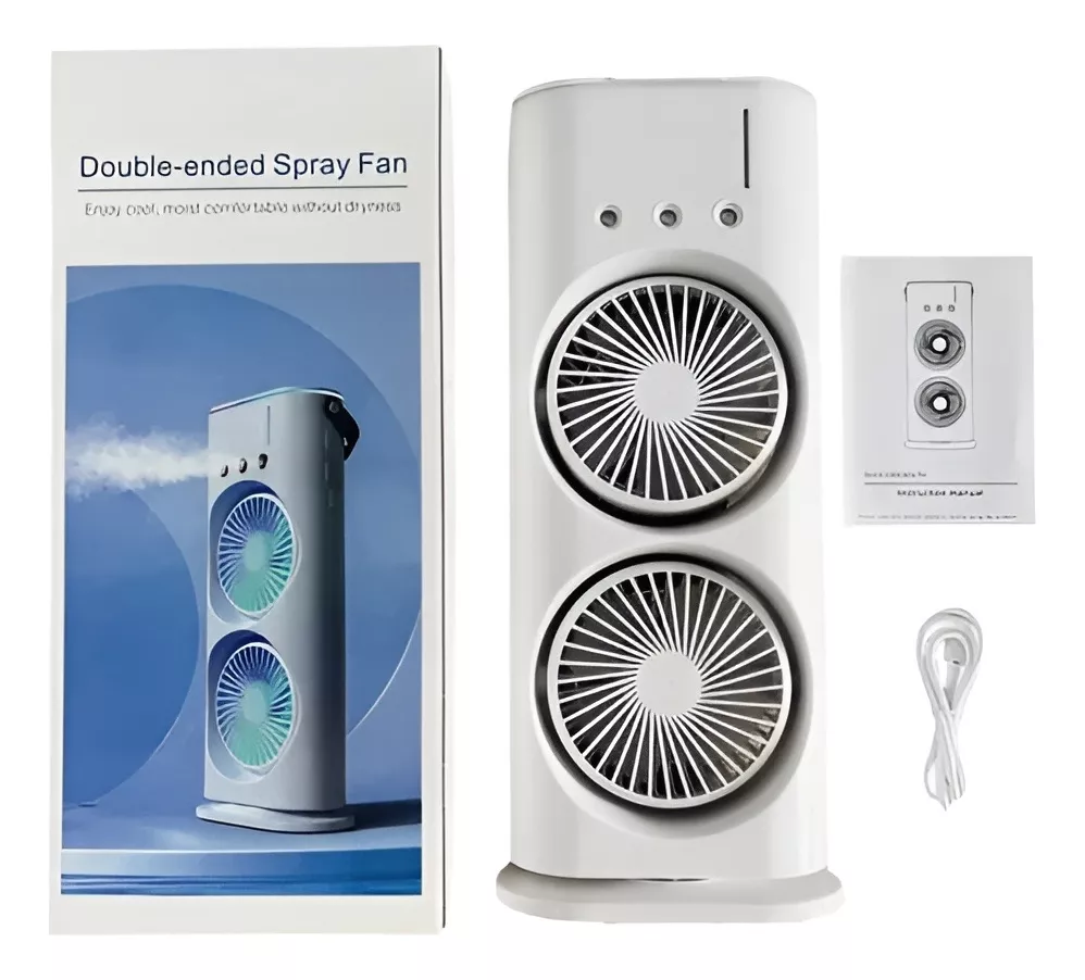 Rechargeable 𝐏𝐨𝐫𝐭𝐚𝐛𝐥𝐞 𝐋𝐢𝐠𝐡𝐭 𝐇𝐮𝐦𝐢𝐝𝐢𝐟𝐢𝐞𝐫 𝐃𝐨𝐮𝐛𝐥𝐞-𝐞𝐧𝐝𝐞𝐝 𝐒𝐩𝐫𝐚𝐲 𝐅𝐚𝐧